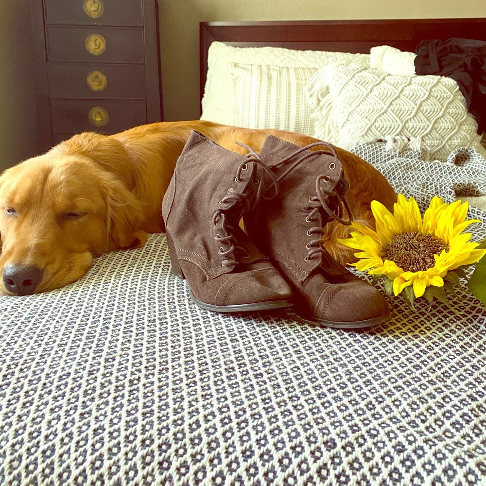 Qupid Brown Boots